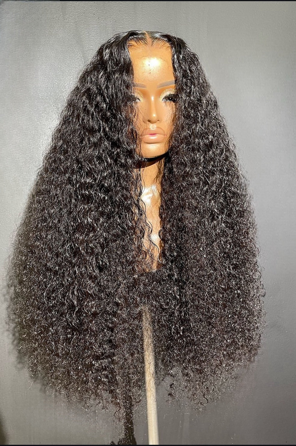 Glueless 5x5 Burmese Curly Wig