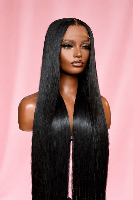 5x5 Lace Closure Bone Straight Wig